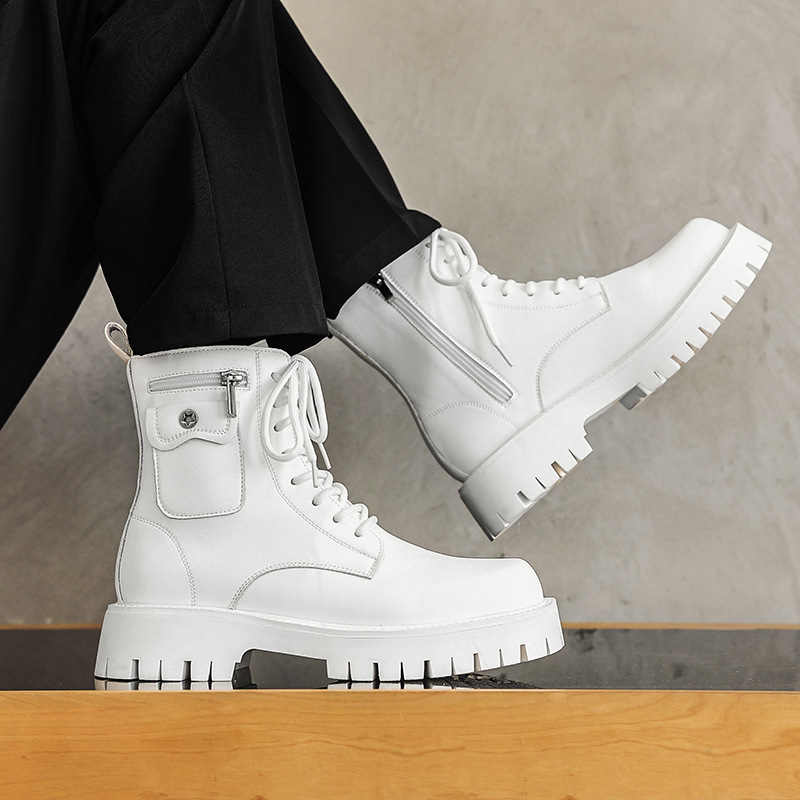 Street Fashion Trend 2025 - 2025 Trend Männer Stiefel Turnschuhe Outdoor
