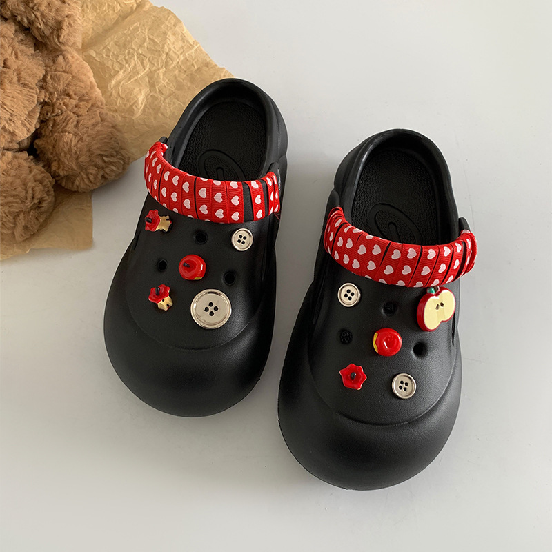 Street Fashion Korean - Frauen Mode Clogs Indoor Straße Hausschuhe