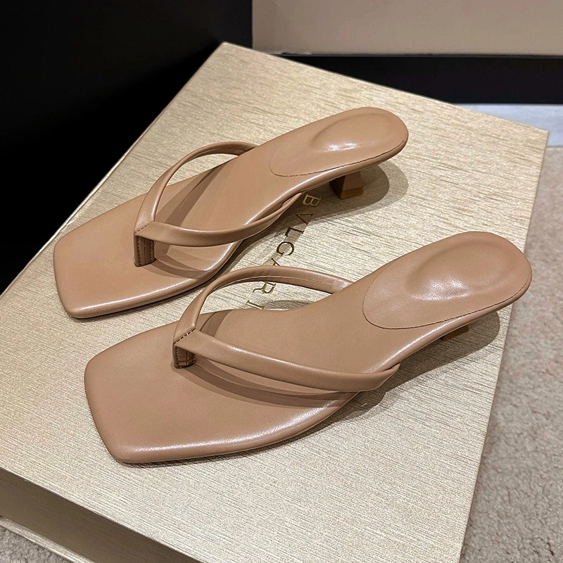 Street Fashion Clothes - Sommer Damen Clip-Toe Pantoletten Komfortable Flache