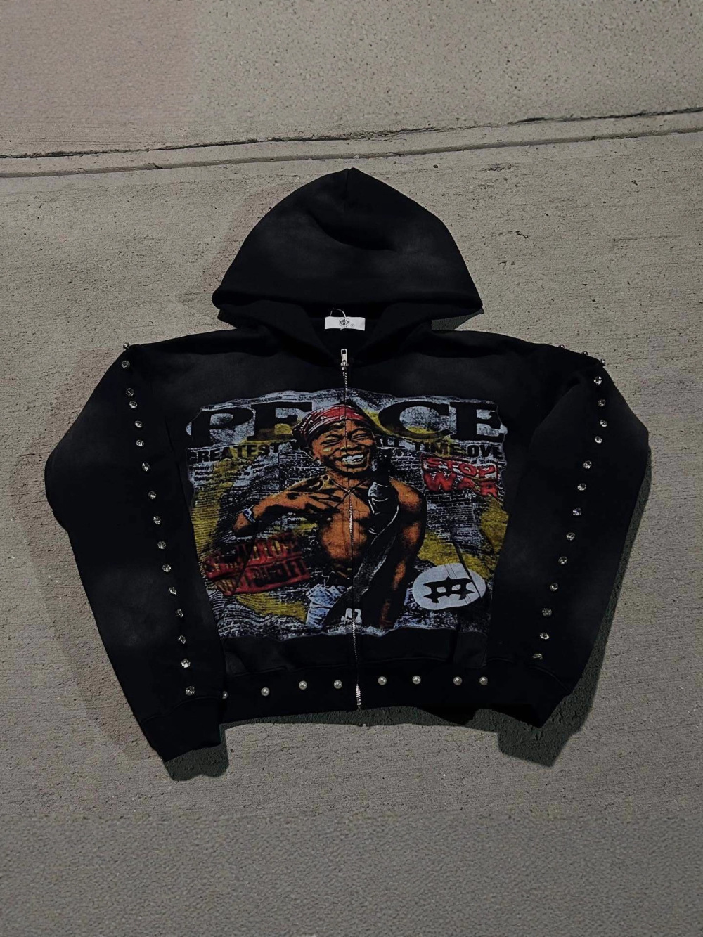 2026 Neuer Amerikanischer Hip- – Street Fashion Zip Up Hoodie Bewertung und Preis