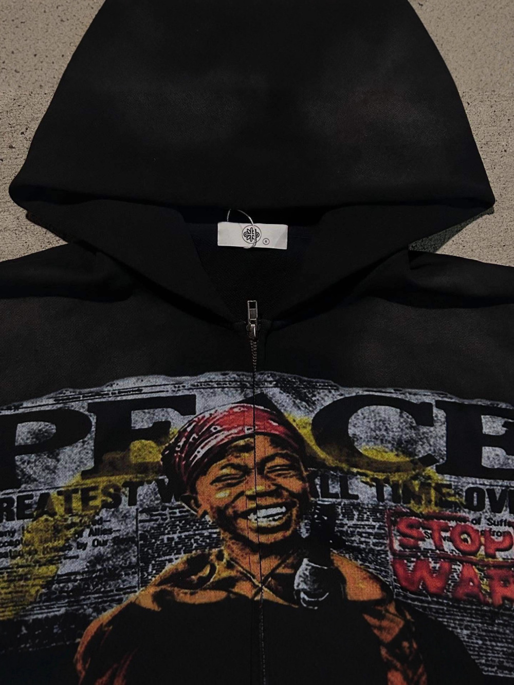 2026 Neuer Amerikanischer Hip- – Street Fashion Zip Up Hoodie Bewertung und Preis