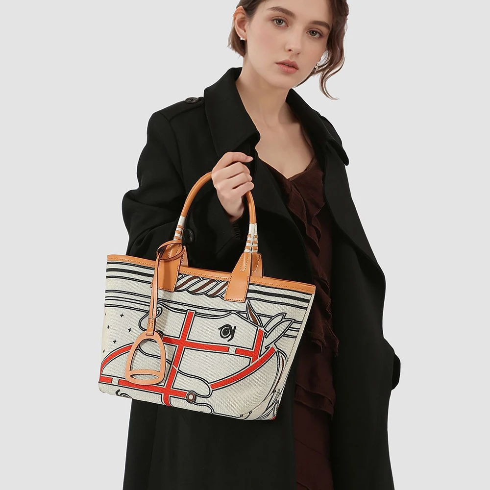 Praktische Tasche für Damen, C – Tote Bag Canvas Print Bewertung und Preis