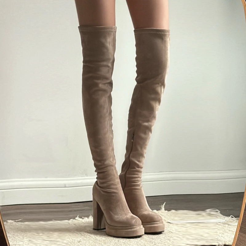 Nachtclub-Mode Damen Overknee- – Street Fashion Rome Bewertung und Preis