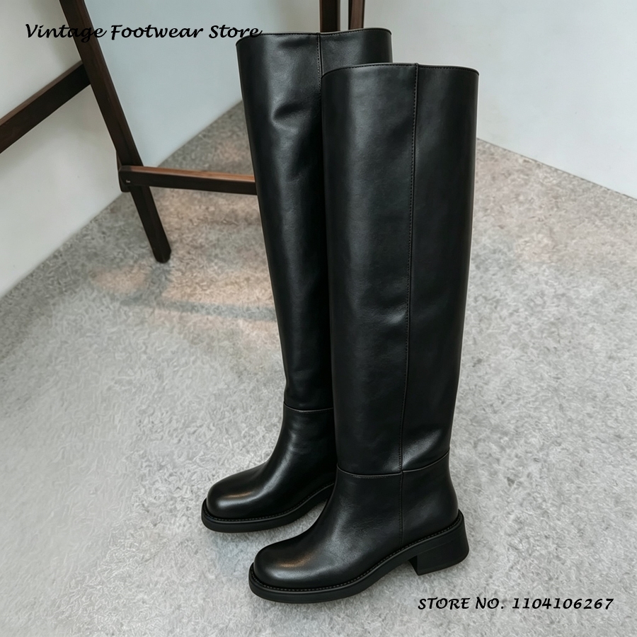 Gelbe PU-Leder-Kniestiefel, sc – Street Fashion Rome Bewertung und Preis