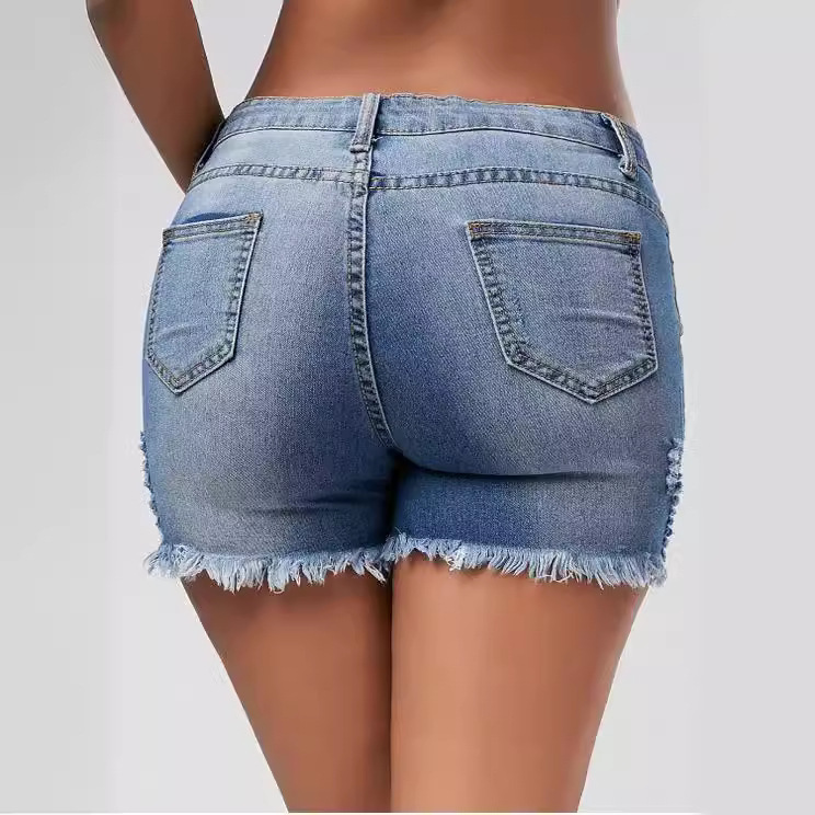 Damen-Shorts mit Löchern, Hoch – Distressed Jean Rip Bewertung und Preis