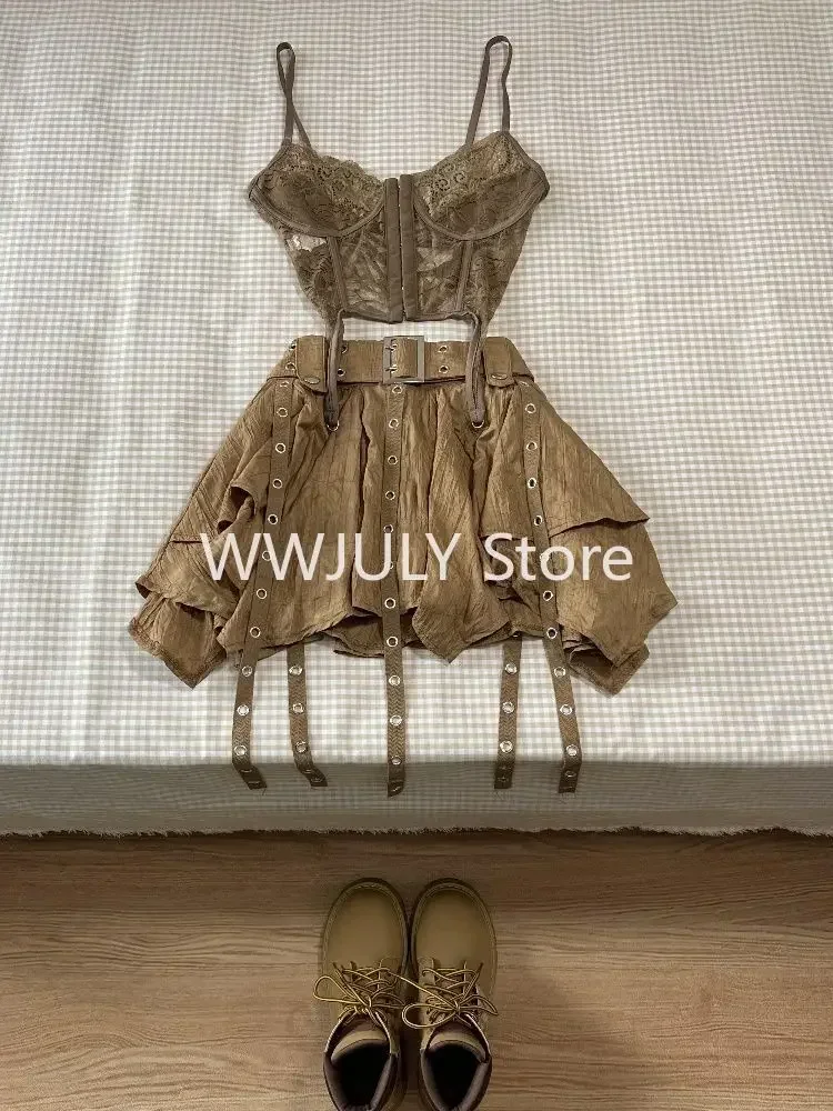 Harajuku Vintage Mode 3-teilig – Street Fashion Korean Bewertung und Preis