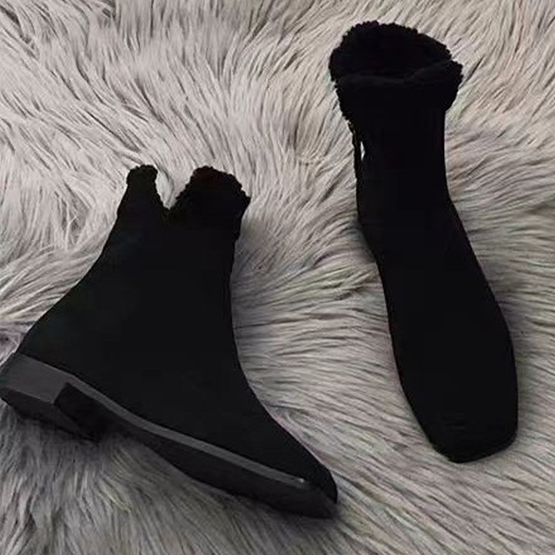 2026 Neue Pelz-Knöchelstiefel  – Street Fashion Clothes Bewertung und Preis