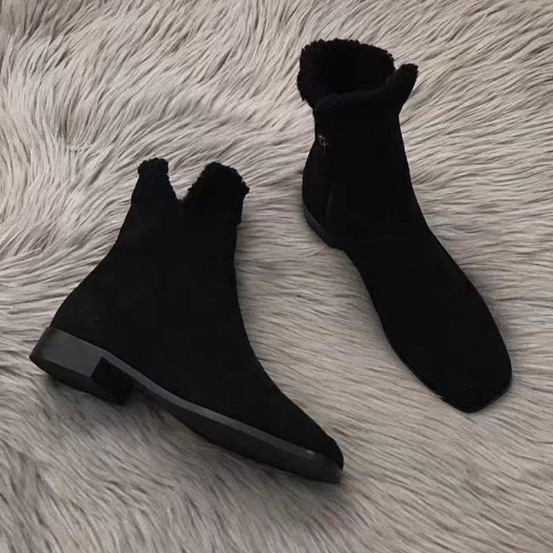 2026 Neue Pelz-Knöchelstiefel  – Street Fashion Clothes Bewertung und Preis