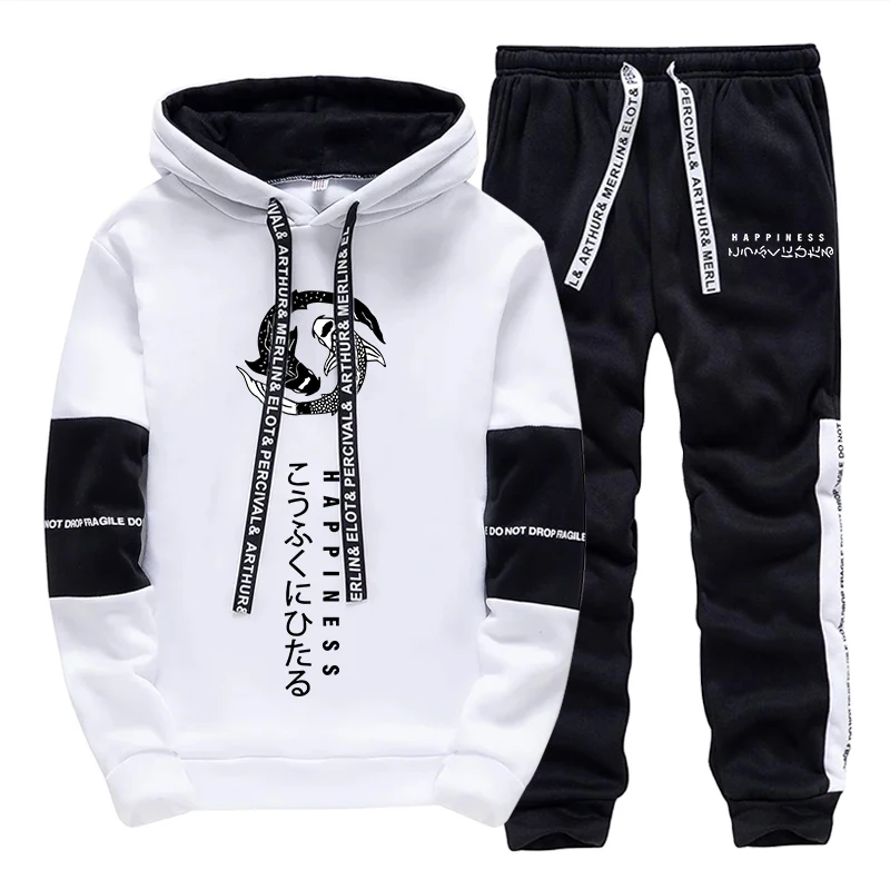 Modischer Herren-Trainingsanzu – Street Fashion Clothing Bewertung und Preis