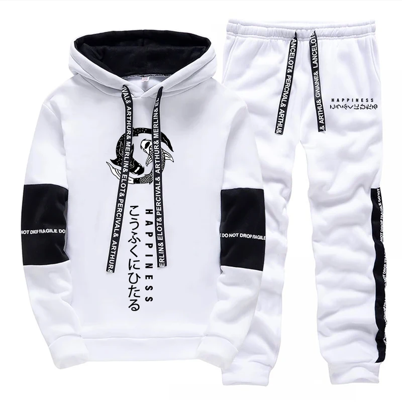 Modischer Herren-Trainingsanzu – Street Fashion Clothing Bewertung und Preis