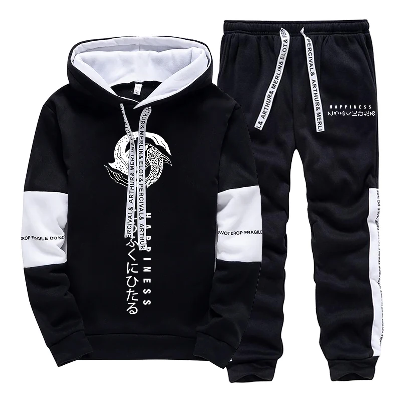 Modischer Herren-Trainingsanzu – Street Fashion Clothing Bewertung und Preis