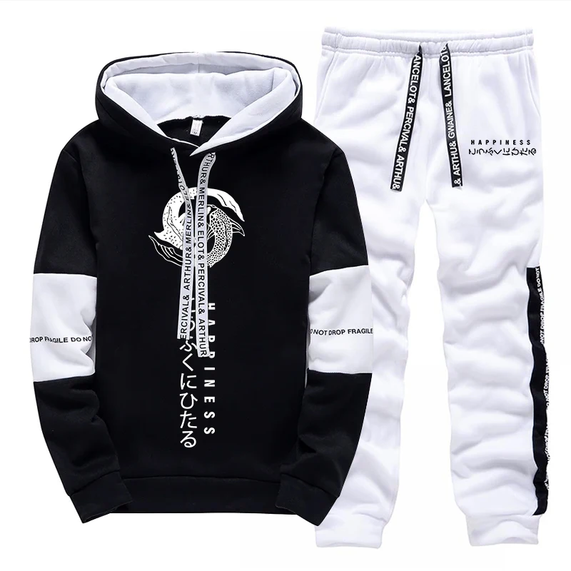 Modischer Herren-Trainingsanzu – Street Fashion Clothing Bewertung und Preis