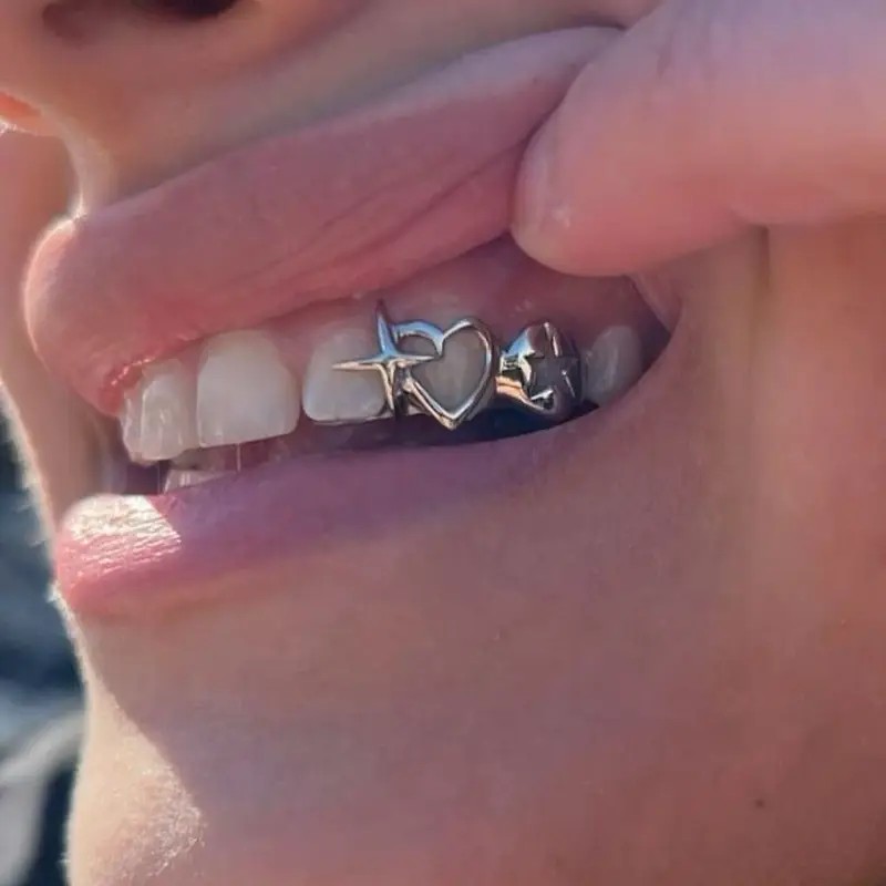 Klassische sternförmige Hip-Ho – Street Fashion Jewelry Bewertung und Preis