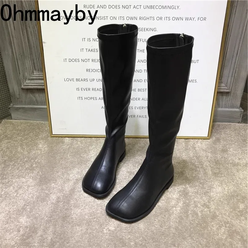Street Style Stretch Damen Kni – Street Fashion Korean Bewertung und Preis