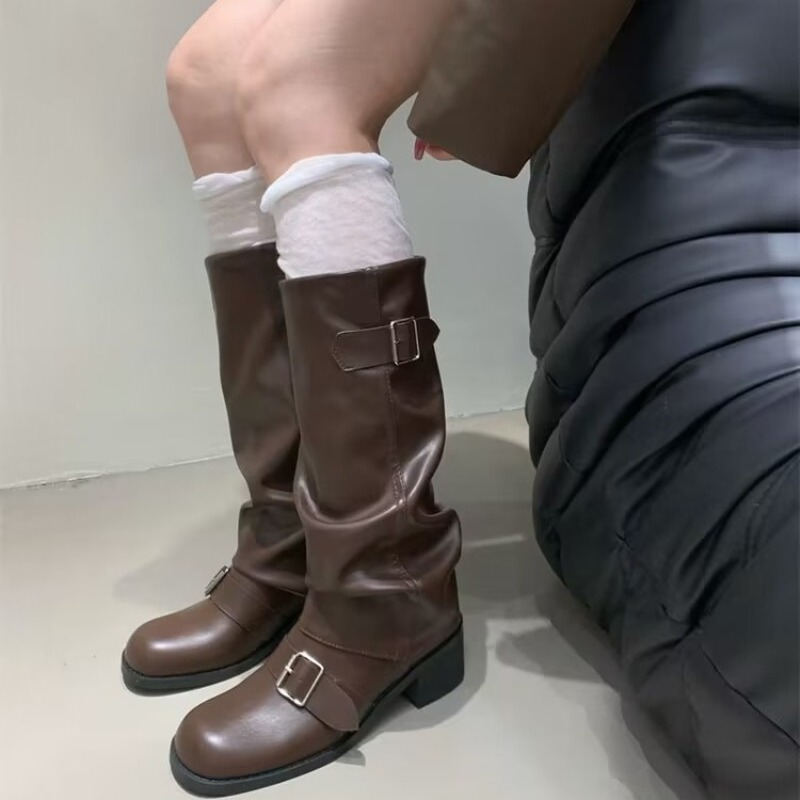 2025 frau Stiefel Kniehohe Pla – Street Fashion Trend 2025 Bewertung und Preis