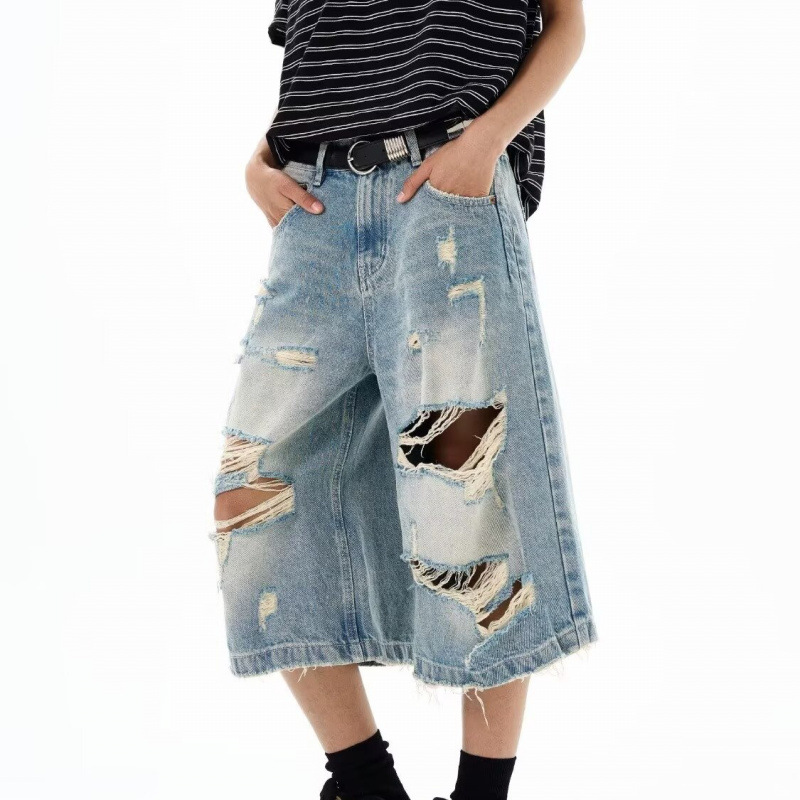 Neue Vintage Zerrissene Baggy  – Distressed Jean Rip Bewertung und Preis