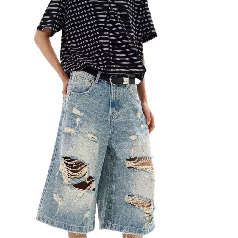 Neue Vintage Zerrissene Baggy  – Distressed Jean Rip Bewertung und Preis