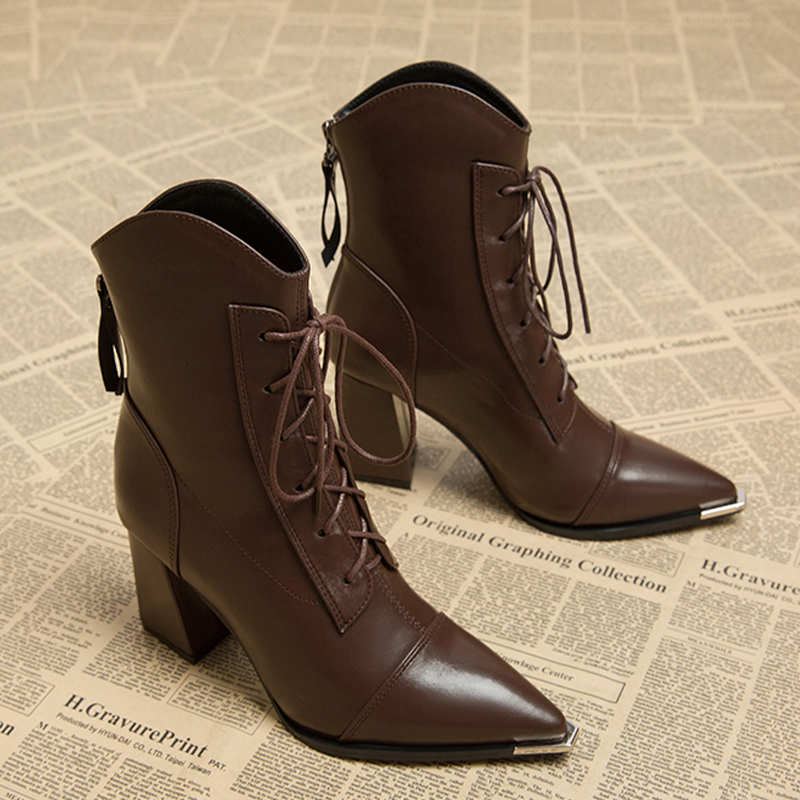 Frauen Stiefeletten Mode Spitz – Street Fashion Clothes Bewertung und Preis