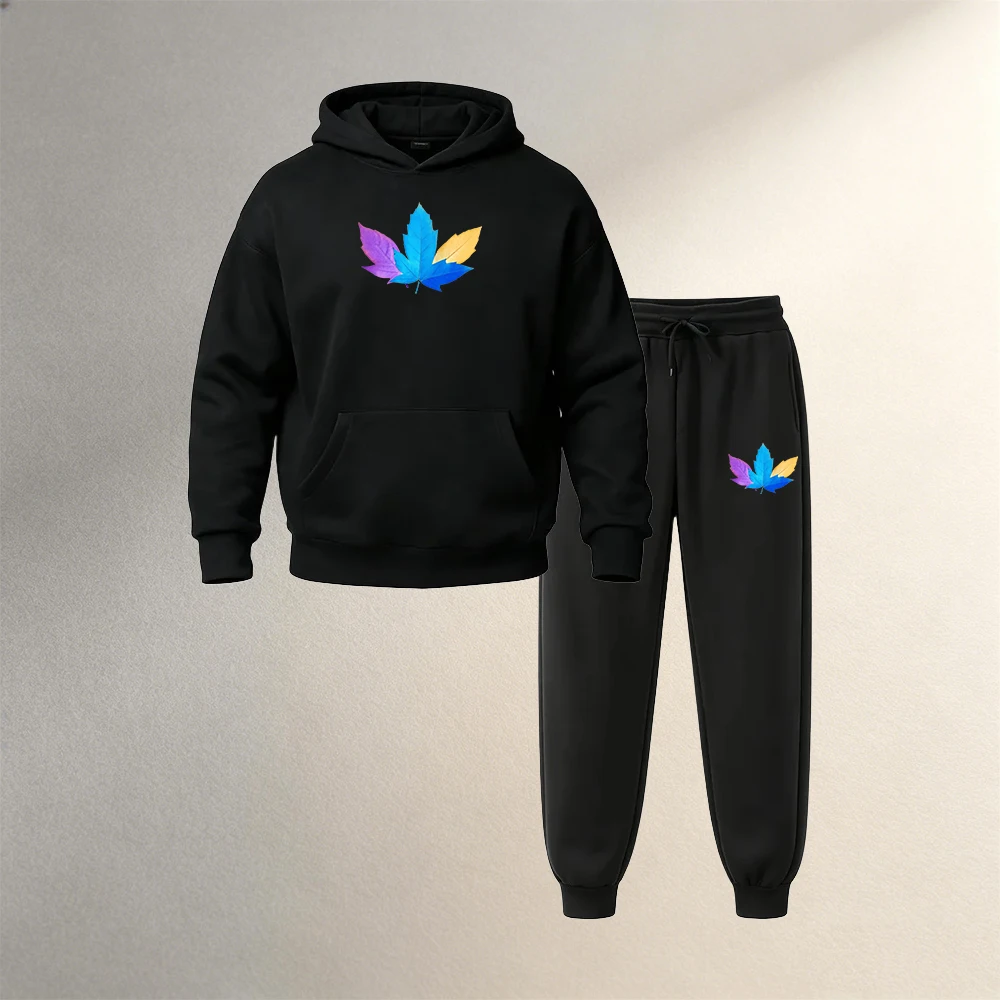 Herren Pullover-Hoodie-Sets 2- – Street Fashion Clothing Bewertung und Preis